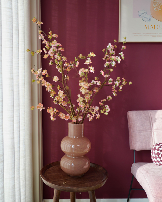 Perzikbloesem tak oudroze